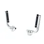 Boat Trailer Guides, 470 mm/520 mm Height Adjustable Trailers Guide, 2PCS Thickened High-Duty Steel Trailer Guide-Ons with Smoot