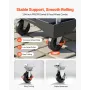 Foldbar Push Cart Dolly, 149,69 kg Kapacitet, Foldelig platform