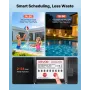 poolpumpe, 400W, 11.100 L/H Max Flow Single Speed ​​Swimming