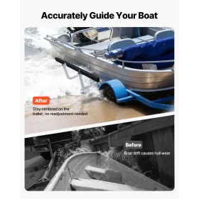 Boat Trailer Guides, 425 mm/475 mm Højdejusterbar Trailer