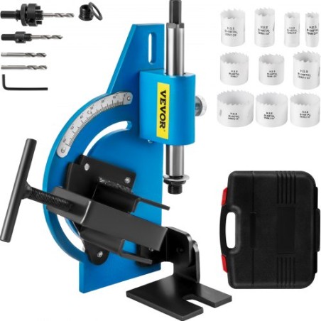 Tube Notcher Kit 60 graders rørrør Notcher m/13 PC Bi-Metal Hole Saw? 3/4 "-2-1/2" med sagsrør og rør notcher 2