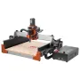 VEVOR CNC Router Machine, 500W Spindle, 3-Axis Wood Engraving Milling Machine, with Dual Linear Rails and Ball Screw, 400 x 400 