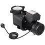VEVOR Pool Pump, 550W, 14,000 L/H Max Flow Single Speed Swimming Pool Pump, AC 220-240V, 3450 RPM, 12 m Max Head, with 24-Hour T