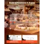 Bakery Display Case, 2-Etagers Commercial Bordplade
