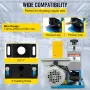 Electric Wire Stripping Machine Φ1.5mm~Φ25mm Portable Automatic Wire Stripper Cable 180W Wire Stripping Machine Tool for Scrap C