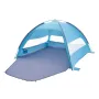 Beach Tent Sun Shelter for 6 Person, UPF 50+ Protection, Portable Sun Shade Canopy with Carrying Bag & Sand Pockets, Lightweight