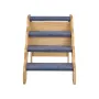 Wood Pet Stairs, 4-Step Dog Stairs for High Beds, Sofa & Cars, 68 kg Load Capacity, Non-Slip Surface, Stable Cat & Dog Step Ladd