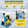 Electric Wire Stripping Machine Φ1.5mm~Φ25mm Portable Automatic Wire Stripper Cable 180W Wire Stripping Machine Tool for Scrap C