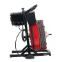 Drain Cleaner Machine 15m x 13mm, Sewer Snake Auger Manual Feed with 4 Cutters & Air-activated Foot Switch for 50mm to 150mm Pip