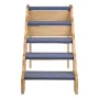Wood Pet Stairs, 5-Step Dog Stairs for High Beds, Sofa & Cars, 68 kg Load Capacity, Non-Slip Surface, Stable Cat & Dog Step Ladd