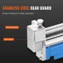 Slip Roll Machine, 12.6 inches Forming Width in 20 Gauge Capacity, Sheet Metal Slip Roller Rolling Bending Machine, with 2 Detac