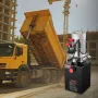 VEVOR 6 L Hydraulic Power Unit, Single Acting Dump Trailer Pump, 22 MPa Max Relief Pressure & 3.4 L/min Flow Rate, DC 12V Hydrau