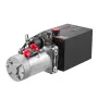 6 L hydraulisk kraftenhed, enkeltvirkende tipvognspumpe, 22 MPa