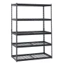 VEVOR Storage Shelves, 3000 lbs, 5 Tier Heavy Duty Garage Shelving, 24" D x 48" W x 72" H Adjustable Metal Shelves for Industria