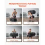 Workout Sandbag, Heavy Duty Workout Power Bags with Handles, 56-90 kg Adjustable Slam Bag for Fitness Strength Weight Training C