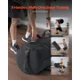 Workout Sandbag, Heavy Duty Workout Power Bags with Handles, 56-90 kg Adjustable Slam Bag for Fitness Strength Weight Training C