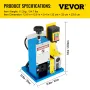 Electric Wire Stripping Machine Φ1.5mm~Φ25mm Portable Automatic Wire Stripper Cable 180W Wire Stripping Machine Tool for Scrap C