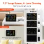 7-i-1 Wi-Fi Weather Station, 7,5 i farvedisplay