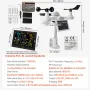 7-i-1 Wi-Fi Weather Station, 7,5 i farvedisplay