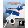Snetagsrive, 60 cm PP Plastic Blade, 1,18-5,55 m Justerbar