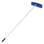 Snow Roof Rake, 60cm PP Plastic Blade, 1.18-5.55 m Adjustable Roof Snow Scraper with Wheels, Anti-Slip Handle Snows Removal Tool