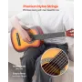 Classical Guitar, 780 mm, Wood Classical Guitar Starter Kit for Beginners, with Nylon Strings, Gig Bag, Strap, Tuner, Extra Stri