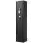 Gun Safe, Heavy Duty Cold-Rolled Steel Fireproof Rifle Cabinet with Fingerprint, Digital Keypad & Key, Large Long Gun Cabinet wi