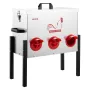 automatisk kyllingefoder, 13,61 kg kapacitet, 6 foderporte