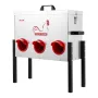 automatisk kyllingefoder, 13,61 kg kapacitet, 6 foderporte