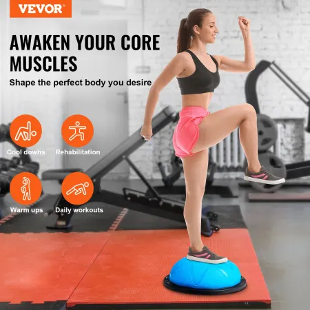 Half Exercise Ball Trainer, 23 tommer Balance Ball Trainer, 660