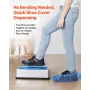 Shoe Cover Dispenser Fits Up to US 11 / EU 44 with 100 Disposable Plastic Covers