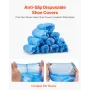 Shoe Cover Dispenser Fits Up to US 11 / EU 44 with 100 Disposable Plastic Covers
