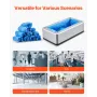 Shoe Cover Dispenser Fits Up to US 11 / EU 44 with 100 Disposable Plastic Covers