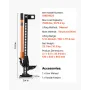 Farm Jack, 86 cm Utility High Lift Farm Jack, 3,18 Ton