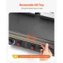 VEVOR Commercial Panini Grill, 3600W Electric Sandwich Panini Maker, Stainless Steel Double Sandwich Press Grill, Panini Grill w