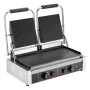 Commercial Panini Grill, 3600W Electric Sandwich Panini Maker, Stainless Steel Double Sandwich Press Grill, Panini Grill with Te