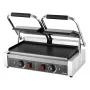 VEVOR Commercial Panini Grill, 3600W Electric Sandwich Panini Maker, Stainless Steel Double Sandwich Press, Panini Grill with Te