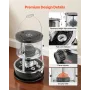 VEVOR 9000 BTU Portable Kerosene Heater & Stove, 2 in 1 Non-Electric Indoor Outdoor Heater with Adjustable Height & Flame & Easy