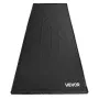 Containment Mat, 2.4 x 5.5 m, Non-Slip PVC Garage Floor Mat with a Cleaning Squeegee Broom, Heavy Duty Durable Waterproof Contai