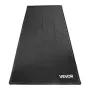 Containment Mat, 2.4 x 4.9 m, Non-Slip PVC Garage Floor Mat with a Cleaning Squeegee Broom, Heavy Duty Durable Waterproof Contai