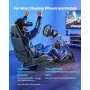Racing Wheel Stand, Heavy-Duty Simulator Cockpit Steering Stand