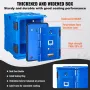 Insulated Food Pan Carrier, 95 Qt Hot Box for Catering, Food Box Carrier with Double Buckles, Front Loading Food Warmer with Han
