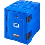 Insulated Food Pan Carrier, 95 Qt Hot Box for Catering, Food Box Carrier with Double Buckles, Front Loading Food Warmer with Han