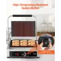 kommerciel panini-grill, 2200W elektrisk sandwichpaninimaskine