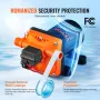 Water Diaphragm Pump, 13.25 liters, 55 PSI Rated Pressure (40-80 PSI Adjustable), 12.7mm MNPT Self Priming Sprayer Pump with Pre