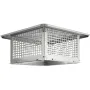 Chimney Cap, 431.8x431.8mm, 304 Stainless Steel Fireplace Chimney Cover, Not Easily Toppled & Practical Accessories & Easy Insta