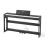 VEVOR Weighted Digital Piano, 88 Keys Fully Weighted, Electric Piano Keyboard with Furniture Stand, Power Adapter, Triple Pedal,