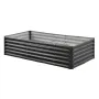 VEVOR Metal Raised Garden Bed, 1.8 x 0.9 x 0.4 m Outdoor Galvanized Planter Garden Box, Open Bottom Design, Large Planter Raised