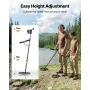 VEVOR Waterproof Metal Detector, 304.8 mm, Professional High Accuracy Gold Detector for Adults, with Display, Wireless Headphone