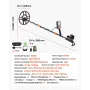 VEVOR Waterproof Metal Detector, 304.8 mm, Professional High Accuracy Gold Detector for Adults, with Display, Wireless Headphone